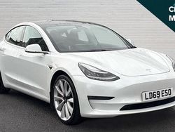White Used 2019 Tesla Model 3 Performance Sedan | £18,902 (Fair price)