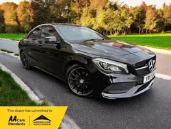 Black Used 2017 Mercedes CLA220 AMG line Sedan | £10,795 (Fair price)