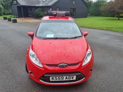 Red Used 2009 Ford Fiesta Zetec Hatchback | £1,500 (Fair price)