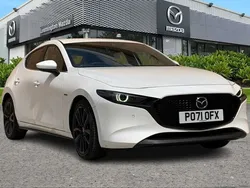 White Used 2021 Mazda 3 Edition Hatchback | £17,790 (A bit pricey)