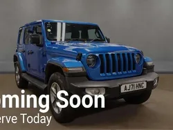 Used 2023 Jeep Wrangler Sahara SUV | £39,900 (Good price)
