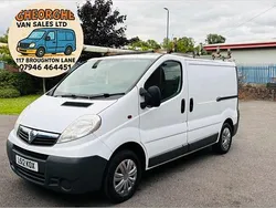 White Used 2012 Vauxhall Vivaro Van | £4,900 (A bit pricey)