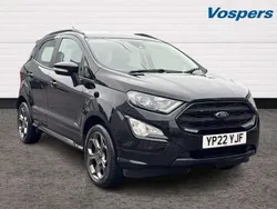 Black Used 2022 Ford Ecosport ST-Line SUV | £14,900 (Fair price)