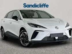 Solid arctic white New 2024 MG MG4 EV SE Hatchback | £17,889 (Super price)