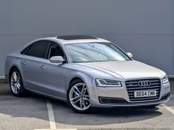 Silver Used 2014 Audi A8 Sport Sedan | £14,475 (Fair price)