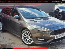 Grey Used 2017 Ford Focus ST-Line Hatchback | £5,995 (Fair price)