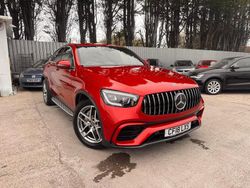 Red Used 2018 Mercedes GLC220 AMG line Coupe | £22,995 (Fair price)