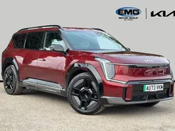 Aurora red Used 2024 Kia EV9 3 SUV | £58,995 (Fair price)