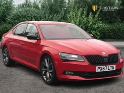 Red Used 2017 Skoda Superb SportLine Hatchback | £11,999 (Fair price)