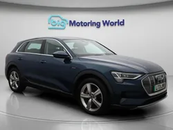 Blue Used 2021 Audi e-tron Design SUV | £19,600 (Fair price)