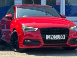 Red Used 2016 Audi A3 S-Line Sedan | £12,450 (Fair price)