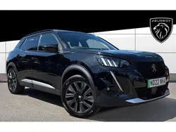 Black Used 2022 Peugeot e-2008 Premium SUV | £13,990 (A bit pricey)
