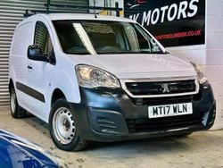White Used 2017 Peugeot Partner Van | £6,249 (Good price)