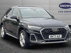 Black Used 2022 Audi Q5 S-Line SUV | £28,999 (Good price)