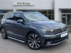 Grey Used 2018 VW Tiguan R-line SUV | £23,495 (Fair price)