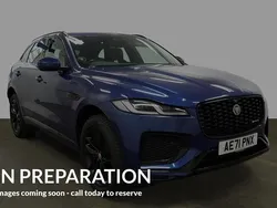 Blue Used 2021 Jaguar F-Pace R-Dynamic SUV | £27,420 (Good price)