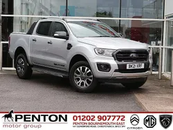 Silver Used 2021 Ford Ranger Wildtrack Pickup | £18,490 (Good price)