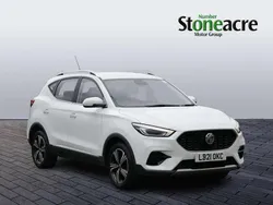 White Used 2021 MG ZS Excite Sedan | £10,995 (Fair price)