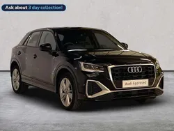 Black Used 2022 Audi Q2 S-Line SUV | £23,015 (Fair price)