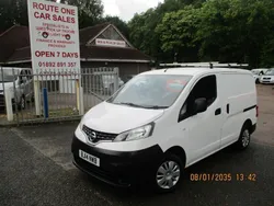 White Used 2014 Nissan NV200 Acenta Van | £5,695 (Expensive)