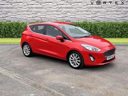 Red Used 2017 Ford Fiesta Titanium Hatchback | £4,500 (Expensive)