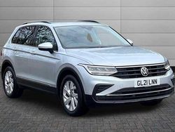 Silver Used 2021 VW Tiguan Life SUV | £17,790 (Fair price)