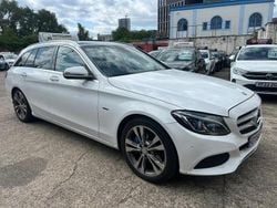 White Used 2016 Mercedes C350e Premium Plus Estate | £9,995 (Good price)