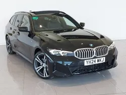 Black Used 2024 BMW 320 M Sport Estate | £33,298 (Fair price)