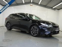 Black Used 2019 Kia Optima GT-Line S Estate | £11,795 (Fair price)