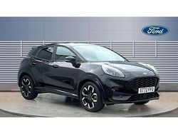 Black Used 2022 Ford Puma Gen-E ST-Line X SUV | £16,429 (Fair price)