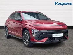 Red Used 2024 Hyundai Kona N Line SUV | £23,989 (Fair price)