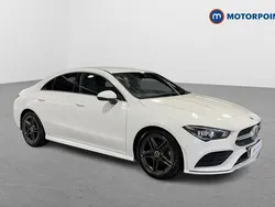 White Used 2022 Mercedes CLA180 AMG line Sedan | £22,999 (Good price)