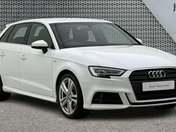 White Used 2019 Audi A3 S-Line Hatchback | £12,832 (Fair price)