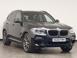 Black Used 2019 BMW X3 M Sport SUV | £26,498 (Fair price)