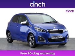 Blue Used 2019 Peugeot 108 Allure Hatchback | £6,649 (Fair price)