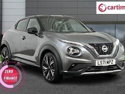 Grey Used 2021 Nissan Juke Tekna+ SUV | £14,599 (Fair price)