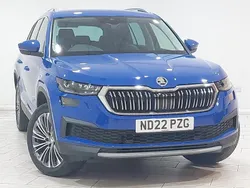 Blue Used 2022 Skoda Kodiaq SE L Executive SUV | £25,098 (Fair price)