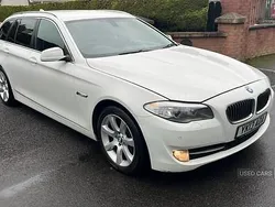 White Used 2013 BMW 520 Estate | £4,275 (Fair price)