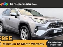 Silver Used 2021 Toyota RAV4 Hybrid SUV | £21,697 (Good price)