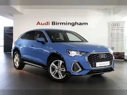 Turbo blue Used 2022 Audi Q3 Sportback S-Line SUV | £29,750 (Fair price)