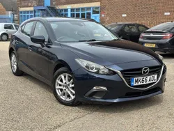 Blue Used 2016 Mazda 3 Hatchback | £5,195 (Fair price)