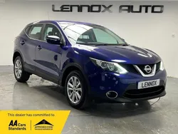 Blue Used 2014 Nissan Qashqai Acenta SUV | £4,490 (Fair price)