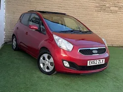 Red Used 2012 Kia Venga 3 Hatchback | £2,195 (Fair price)