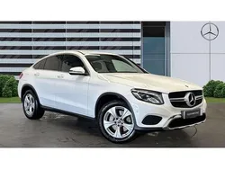 White Used 2019 Mercedes GLC250 Coupe | £22,544 (Good price)