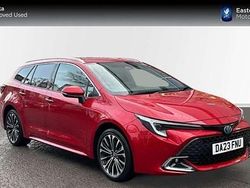 Red Used 2023 Toyota Corolla Design Estate | £23,499