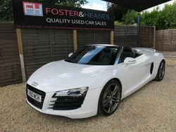 White Used 2012 Audi R8 Spyder Business Cabriolet | £39,950