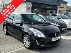 Black Used 2014 Suzuki Swift SZ-L Hatchback | £4,295 (Fair price)
