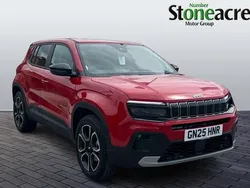 Red New 2025 Jeep Avenger Summit SUV | £23,790 (Fair price)