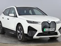 White Used 2023 BMW iX M Sport SUV | £36,690 (Fair price)