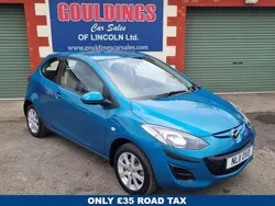 Blue Used 2011 Mazda 2 Hatchback | £4,699 (Fair price)